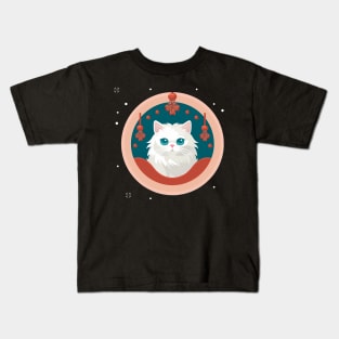 Persian Cat Xmas  Ornament, Love Cats Kids T-Shirt